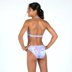 Bas De Maillot De Bain Fille - 100 Zeli Palm Violet -Surf Fournitures Boutique bas de maillot de bain fille 100 zeli palm violet 2