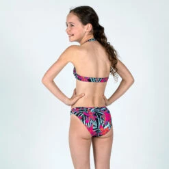 Bas De Maillot De Bain Fille - 100 Zeli Tropical Party Rose -Surf Fournitures Boutique bas de maillot de bain fille 100 zeli tropical party rose 2