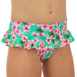Bas De Maillot De Bain FILLETTE MENTHE MADI 100 -Surf Fournitures Boutique bas de maillot de bain fillette menthe madi 100 3