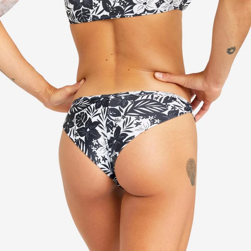 Bas De Maillot De Bain Tanga Femme - Lulu Borneo Noir 1 Bas De Maillot De Bain Tanga Femme - Lulu Borneo Noir
