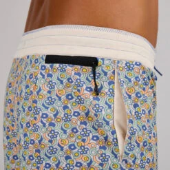 Boardshort Surf 500 17" JOY BEIGE -Surf Fournitures Boutique boardshort surf 500 17 joy beige 5