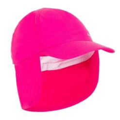 Casquette Anti UV Bébé Nageur Rose 8 Casquette Anti UV Bébé Nageur Rose -Surf Fournitures Boutique casquette anti uv bebe nageur rose 2