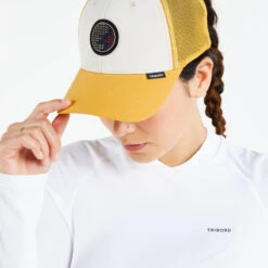 Tribord Casquette Bateau Sailing 500 Adulte Voile Beige Ocre -Surf Fournitures Boutique casquette bateau sailing 500 adulte voile beige ocre 3
