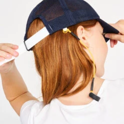 Tribord Casquette Bateau Sailing 500 Enfant Voile Ecru Bleu -Surf Fournitures Boutique casquette bateau sailing 500 enfant voile ecru bleu 2