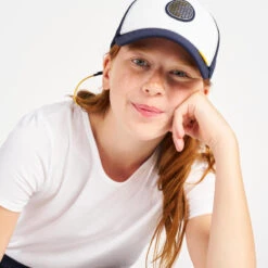 Tribord Casquette Bateau Sailing 500 Enfant Voile Ecru Bleu -Surf Fournitures Boutique casquette bateau sailing 500 enfant voile ecru bleu 4