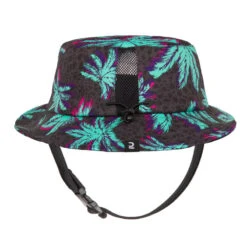 Chapeau Surf Adulte - 500 Popy Noir -Surf Fournitures Boutique chapeau surf adulte 500 popy noir 2