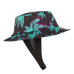 Chapeau Surf Adulte - 500 Popy Noir -Surf Fournitures Boutique chapeau surf adulte 500 popy noir 3