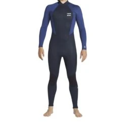 Billabong Combinaison De Surf Intruder 3/2mm Flatlock - Zip Au Dos - Marine Hommes -Surf Fournitures Boutique combinaison de surf intruder 32mm flatlock zip au dos marine hommes 2