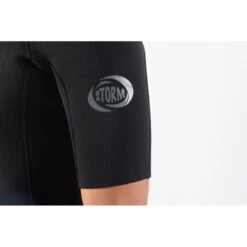 Storm Combinaison De Surf - Shorty 2mm - Back Zip - Black -Surf Fournitures Boutique combinaison de surf shorty 2mm back zip black 3