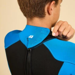 COMBINAISON SURF SHORTY 500 NEOPRENE 1.5MM GARCON BLEUE NOIRE 16 COMBINAISON SURF SHORTY 500 NEOPRENE 1.5MM GARCON BLEUE NOIRE -Surf Fournitures Boutique combinaison surf shorty 500 neoprene 15mm garcon bleue noire 6