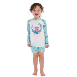 Regatta Ensemble Haut De Bain Antiirritation Enfant (Bleu Ciel / Blanc) -Surf Fournitures Boutique ensemble haut de bain antiirritation enfant bleu ciel blanc 3