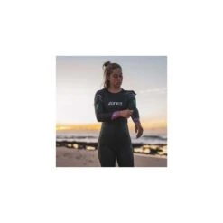 Zone3 Femmes Agile Swim Combinaison Néoprène - Black / Pink / Turquoise -Surf Fournitures Boutique femmes agile swim combinaison neoprene black pink turquoise 4