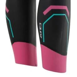 Zone3 Femmes Agile Swim Combinaison Néoprène - Black / Pink / Turquoise -Surf Fournitures Boutique femmes agile swim combinaison neoprene black pink turquoise 6