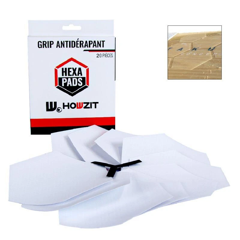 GRIP ANTIDÉRAPANT HEXAPADS - HOWZIT - 20 PCS - 1 GRIP ANTIDÉRAPANT HEXAPADS - HOWZIT - 20 PCS -