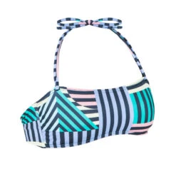 Haut De Maillot De Bain Bandeau LAURA GRAPHITI Avec Coques Amovibles -Surf Fournitures Boutique haut de maillot de bain bandeau laura graphiti avec coques amovibles 2