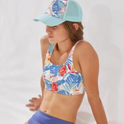 HAUT DE MAILLOT DE BAIN BRASSIERE LANA FILLE 500 GLORY WHITE -Surf Fournitures Boutique haut de maillot de bain brassiere lana fille 500 glory white 2