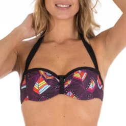 Surf Fournitures Boutique -Surf Fournitures Boutique haut de maillot de bain femme bandeau armatures lea phoenix lien cou amovible 1