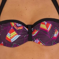 Tribord Haut De Maillot De Bain Femme Bandeau Armatures LEA PHOENIX Lien Cou Amovible -Surf Fournitures Boutique haut de maillot de bain femme bandeau armatures lea phoenix lien cou amovible 6