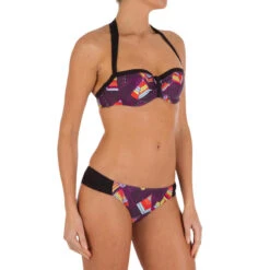 Tribord Haut De Maillot De Bain Femme Bandeau Armatures LEA PHOENIX Lien Cou Amovible -Surf Fournitures Boutique haut de maillot de bain femme bandeau armatures lea phoenix lien cou amovible 8