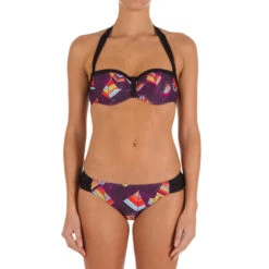 Tribord Haut De Maillot De Bain Femme Bandeau Armatures LEA PHOENIX Lien Cou Amovible -Surf Fournitures Boutique haut de maillot de bain femme bandeau armatures lea phoenix lien cou amovible 9