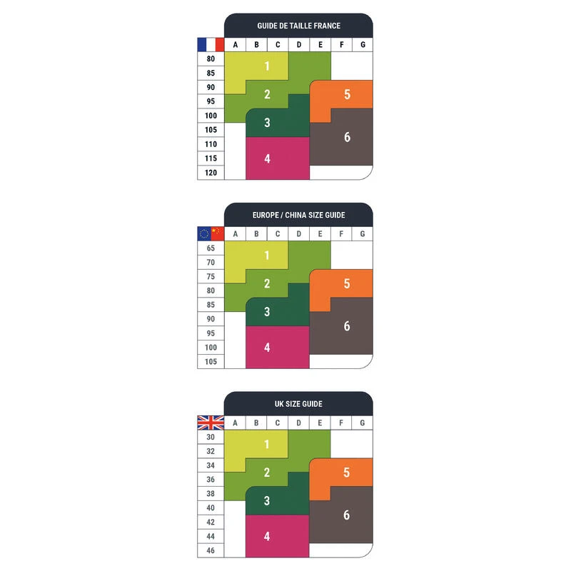 Haut De Maillot De Bain Femme Toutes Tailles - 6'50 Vert 2 Haut De Maillot De Bain Femme Toutes Tailles - 6'50 Vert – Image 2