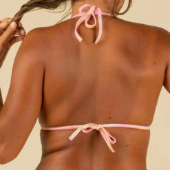HAUT DE MAILLOT DE BAIN FEMME TRIANGLE COULISSANT AVEC COQUES SALTY -Surf Fournitures Boutique haut de maillot de bain femme triangle coulissant avec coques salty 4