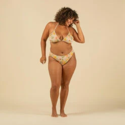 HAUT DE MAILLOT DE BAIN FEMME TRIANGLE COULISSANT AVEC COQUES VINTAGE 11 HAUT DE MAILLOT DE BAIN FEMME TRIANGLE COULISSANT AVEC COQUES VINTAGE -Surf Fournitures Boutique haut de maillot de bain femme triangle coulissant avec coques vintage 4