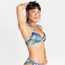 Surf Fournitures Boutique -Surf Fournitures Boutique haut de maillot de bain push up femme elena cuty bleu 1