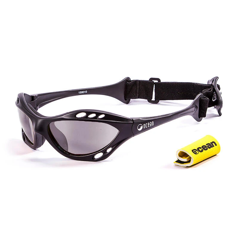 Lunette Soleil Flottantes Sport Nautiques OCEAN Cumbuco Noir Et Fume 1 Lunette Soleil Flottantes Sport Nautiques OCEAN Cumbuco Noir Et Fume