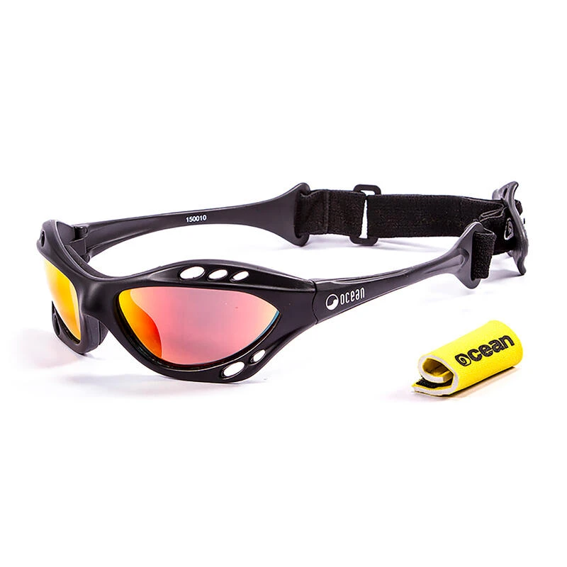 Lunette Soleil Flottantes Sport Nautiques OCEAN Cumbuco Noir Et Revo Rouge 1 Lunette Soleil Flottantes Sport Nautiques OCEAN Cumbuco Noir Et Revo Rouge