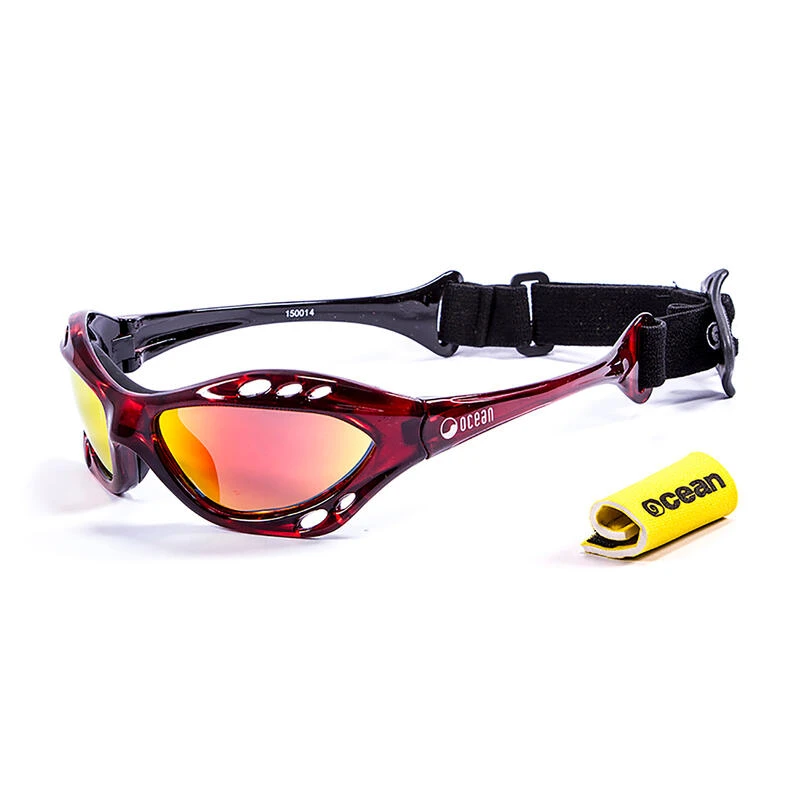Lunette Soleil Flottantes Sport Nautiques OCEAN Cumbuco Rouge Et Revo Rouge 1 Lunette Soleil Flottantes Sport Nautiques OCEAN Cumbuco Rouge Et Revo Rouge