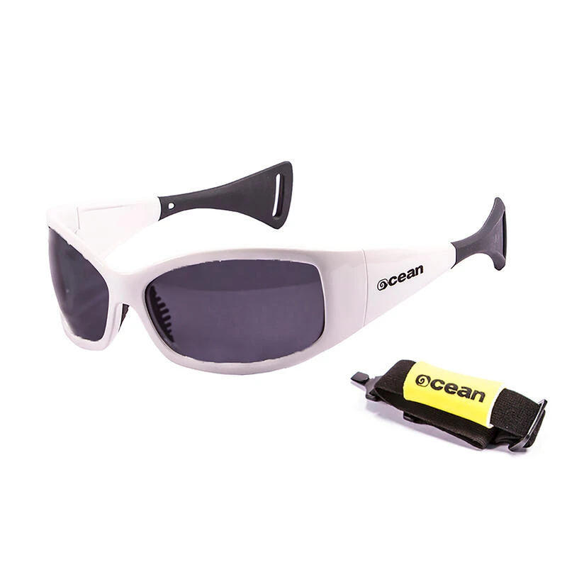 Lunette Soleil Flottantes Sport Nautiques OCEAN Mentaway Blanc Et Fume 1 Lunette Soleil Flottantes Sport Nautiques OCEAN Mentaway Blanc Et Fume