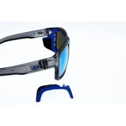 Lunettes De Soleil Julbo Shield M Gris Bleu, Coques Amovibles -Surf Fournitures Boutique lunettes de soleil julbo shield m gris bleu coques amovibles 2