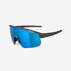 Lunettes De Vélo Adulte PERF 500 LIGHT Catégorie 3 NOIR / BLEU