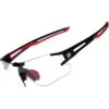 ROCKBROS Lunettes Photochromiques De Vélo 10125 Anti-uv400 - Noir Et Rouge