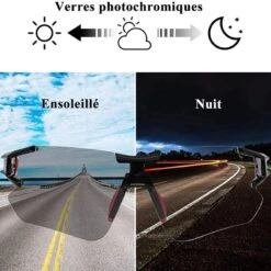 ROCKBROS Lunettes Photochromiques De Vélo 10125 Anti-uv400 - Noir Et Rouge -Surf Fournitures Boutique lunettes photochromiques de velo 10125 anti uv400 noir et rouge 5