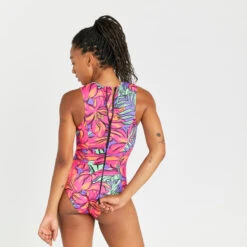 Maillot De Bain 1 Pièce Femme - Carla Longi Violet -Surf Fournitures Boutique maillot de bain 1 piece femme carla longi violet 4