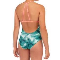 Maillot De Bain 1 Pièce SURF FILLE VERT HIMAE 500 -Surf Fournitures Boutique maillot de bain 1 piece surf fille vert himae 500 2