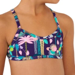 Maillot De Bain De Surf 2 Pièces BONI JUN Violet Forme Brassière -Surf Fournitures Boutique maillot de bain de surf 2 pieces boni jun violet forme brassiere 5