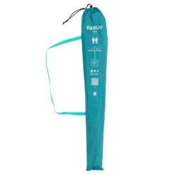 Decathlon PARASOL DE PLAGE PARUV 160 UPF 50+ 2 PLACES - Bleu Vert -Surf Fournitures Boutique parasol de plage paruv 160 upf 50 2 places bleu vert 6