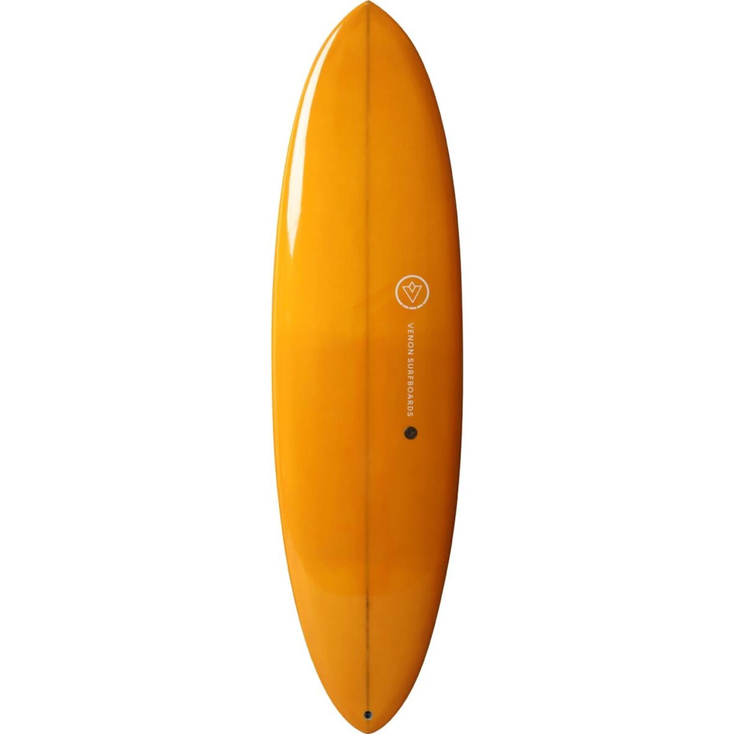 Planche De Surf BEAVER Mid Length Twin Pin Double Layer Orange 6'10" 2 Planche De Surf BEAVER Mid Length Twin Pin Double Layer Orange 6'10" – Image 2