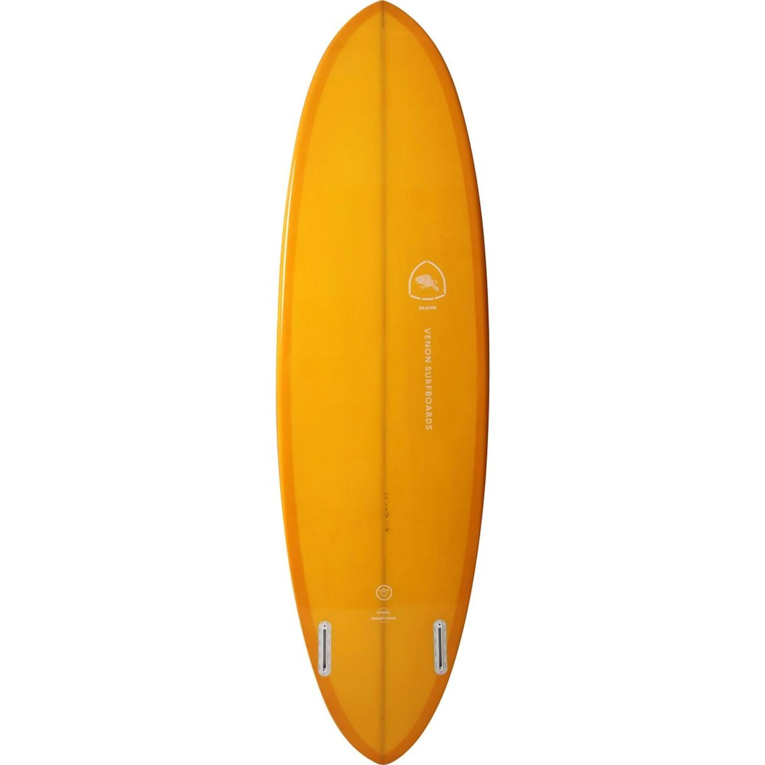 Planche De Surf BEAVER Mid Length Twin Pin Double Layer Orange 6'10" 3 Planche De Surf BEAVER Mid Length Twin Pin Double Layer Orange 6'10" – Image 3