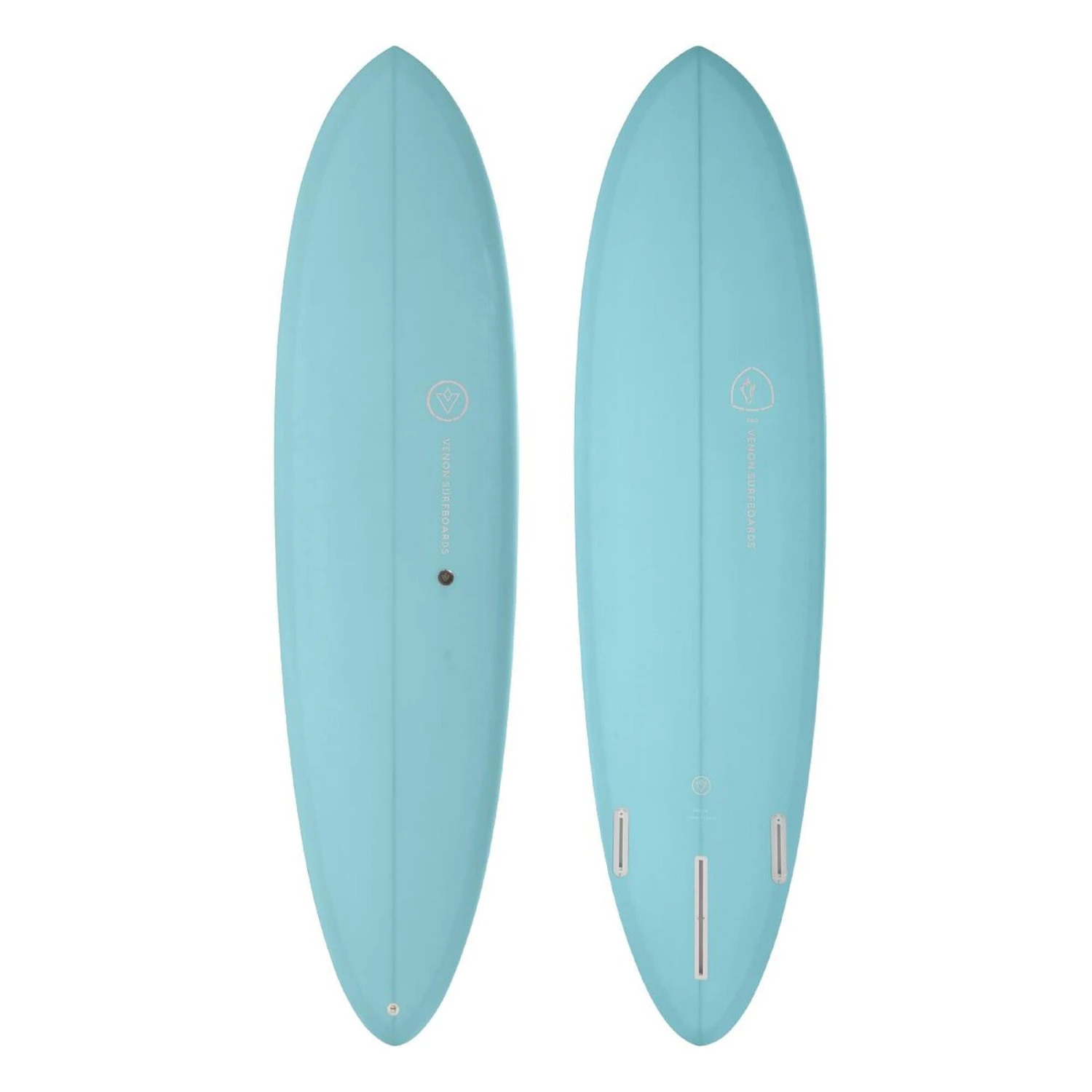 Planche De Surf EGG Mid Length 2+1 Teal 7'2" 1 Planche De Surf EGG Mid Length 2+1 Teal 7'2"
