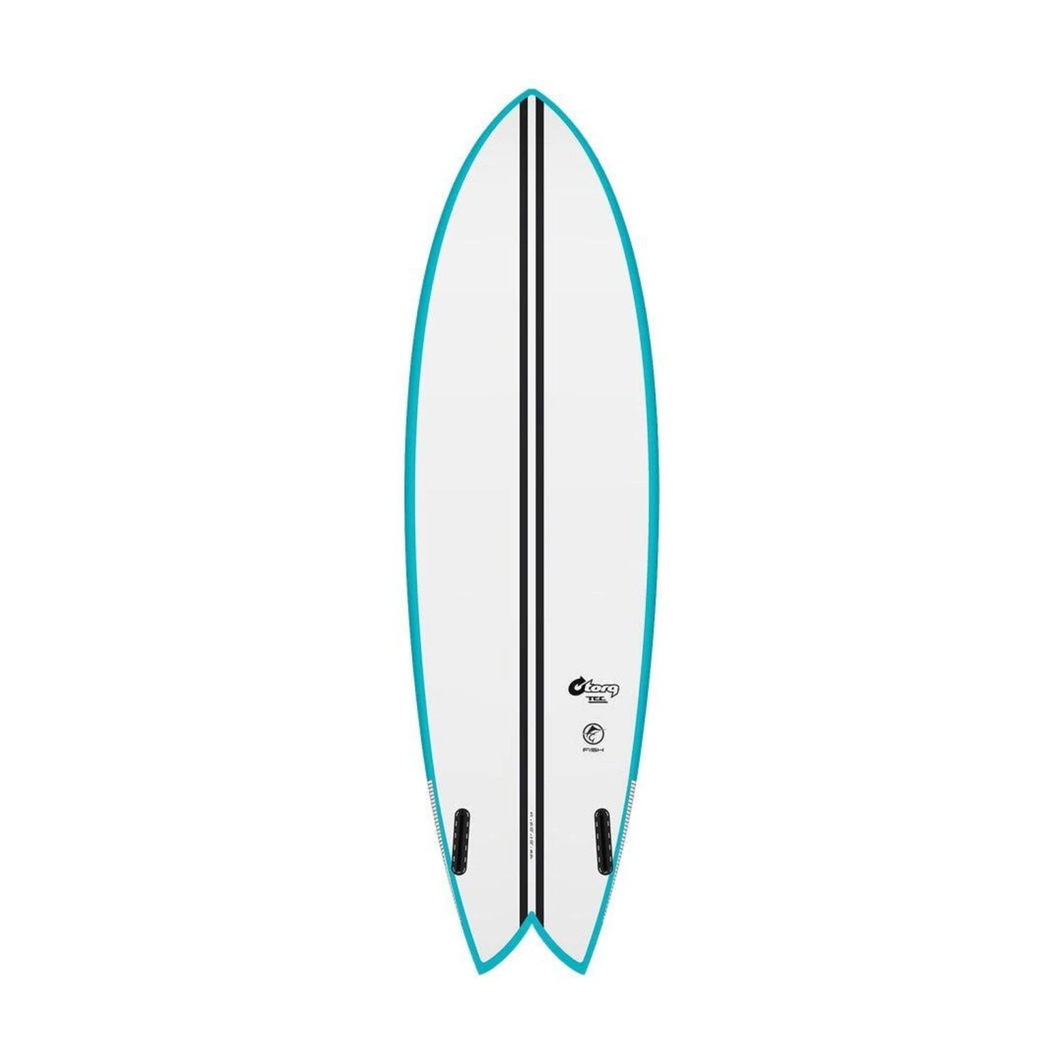 Torq Planche De Surf Fish TEC Teal/White 5'6 2 Torq Planche De Surf Fish TEC Teal/White 5'6 – Image 2
