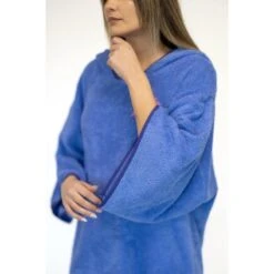 Poncho De Surf Violet - Taille Unique - Avec Manches -Surf Fournitures Boutique poncho de surf violet taille unique avec manches 6