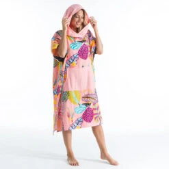 PONCHO SURF 500 ADULTE Print Cala -Surf Fournitures Boutique poncho surf 500 adulte print cala 2