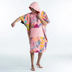 PONCHO SURF 500 ADULTE Print Cala -Surf Fournitures Boutique poncho surf 500 adulte print cala 5