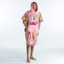 PONCHO SURF 500 ADULTE Print Cala -Surf Fournitures Boutique poncho surf 500 adulte print cala 7