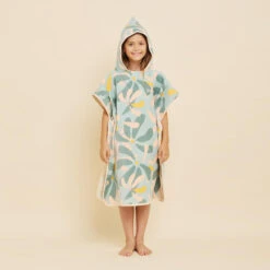 Poncho Surf Enfant 110 à 135 Cm - 500 Flow -Surf Fournitures Boutique poncho surf enfant 110 a 135 cm 500 flow 3