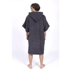 Poncho Surf Gris | Taille Unique | 100% Coton | Unisexe | Avec Manches -Surf Fournitures Boutique poncho surf gris taille unique 100 coton unisexe avec manches 2